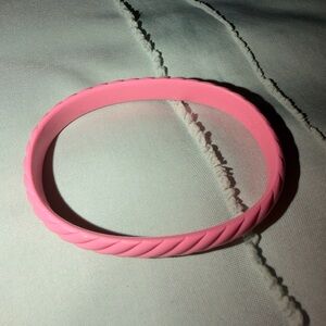 Pink Bangle Bracelet